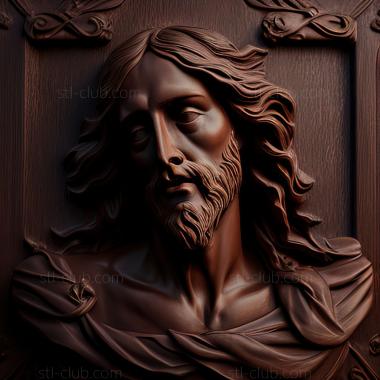 3D model st jesus (STL)